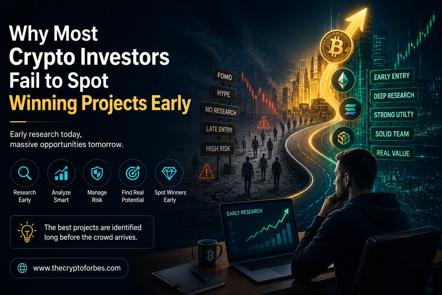 Why Most Crypto Investors Fail to Spot Winning Projects Early